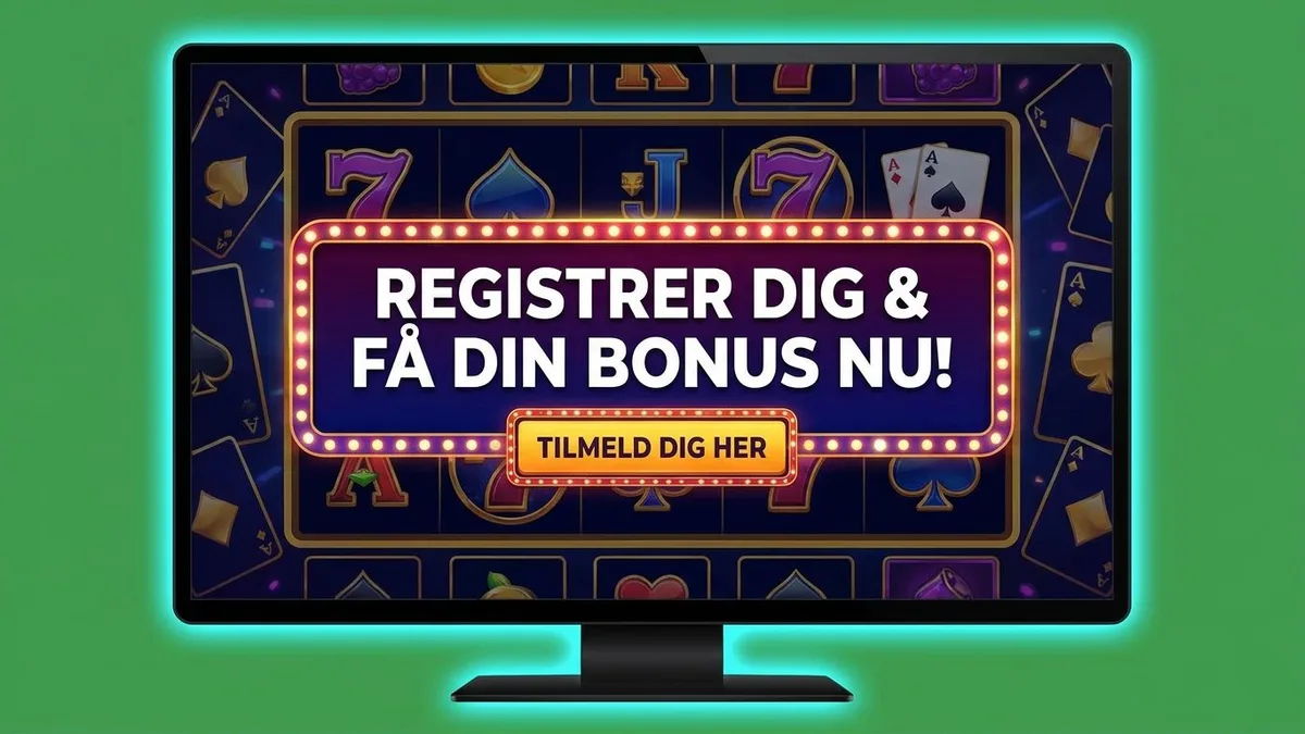Registrering med bonus